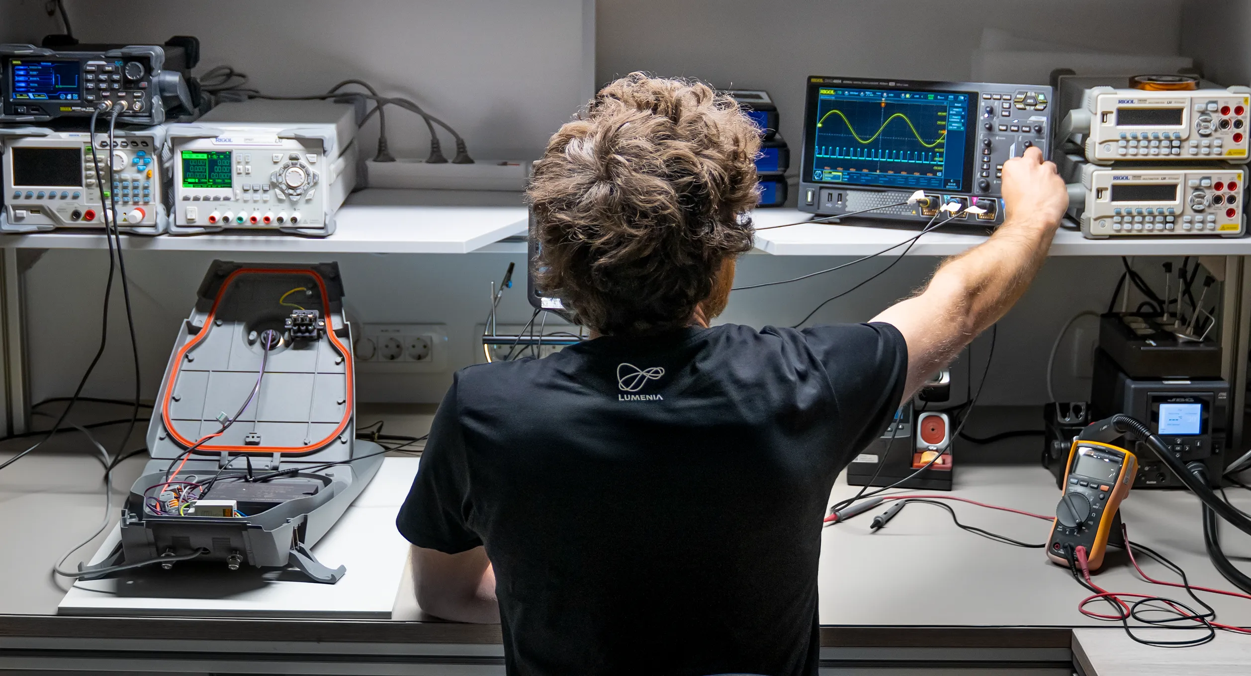 Testing laboratory.