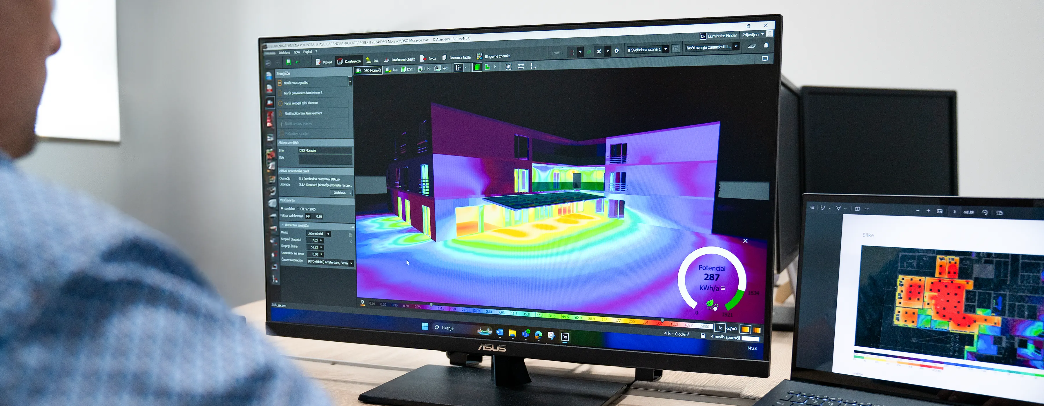 Lighting design calculation